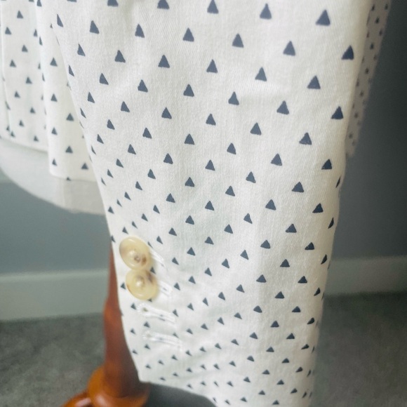 J. Crew White and Black Geometric Blazer - Picture 6 of 10